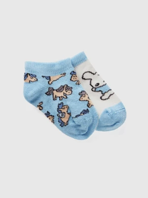 Benetton, Sock Set With Animals, size 62, Light Blue, Kids United Colors of Benetton