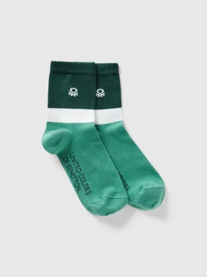 Benetton, Socks In Cotton Blend, size 36-41, Multi-color, Women United Colors of Benetton