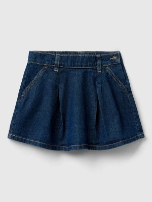 Benetton Spódnica dżinsowa w kolorze granatowym rozmiar: 98