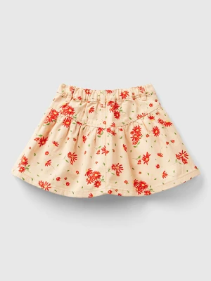 Benetton Spódnica w kolorze beżowym rozmiar: 110