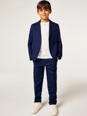 Benetton Spodnie chino w kolorze granatowym rozmiar: 130