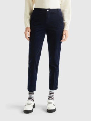 Benetton Spodnie chino w kolorze granatowym rozmiar: 34