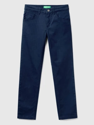 Benetton Spodnie w kolorze granatowym rozmiar: 130