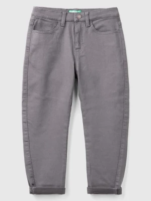 Benetton Spodnie w kolorze szarym rozmiar: 168