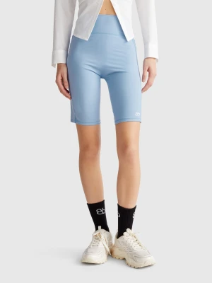Benetton, Sports Cycling Leggings, size S, Sky Blue, Women United Colors of Benetton