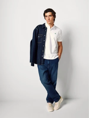 Benetton, Straight Fit Jean Chinos, Blue, Men United Colors of Benetton