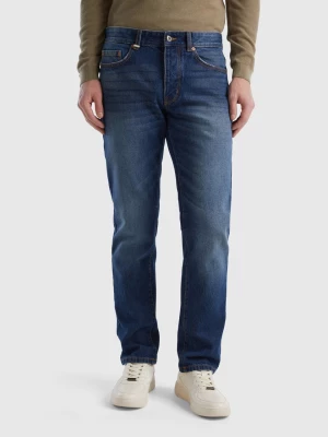 Benetton, Straight Fit Jeans, size 30, Dark Blue, Men United Colors of Benetton