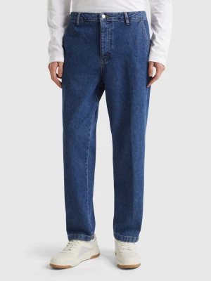 Benetton, Straight Fit Jeans, size 54, Blue, Men United Colors of Benetton