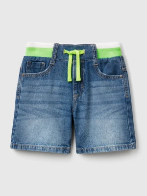 Benetton, Straight Jean Shorts, size 116, Blue, Kids United Colors of Benetton