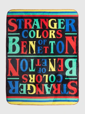 Benetton, Stranger Things Cover, Size: OS, Black, Men United Colors of Benetton