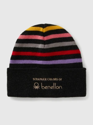 Benetton, Stranger Things Hat, Size: S-L, Black, Kids United Colors of Benetton