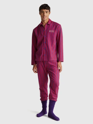 Benetton, Stranger Things Striped Pyjamas, Size: XL, Strawberry, Men United Colors of Benetton