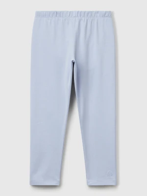 Benetton, Stretch Cotton Leggings, size 116, Light Blue, Kids United Colors of Benetton