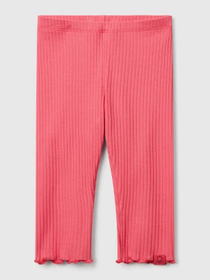 Benetton, Stretch Cotton Leggings, size 116, Salmon, Kids United Colors of Benetton