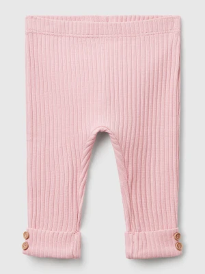 Benetton, Stretch Cotton Leggings, size 82, Pink, Kids United Colors of Benetton