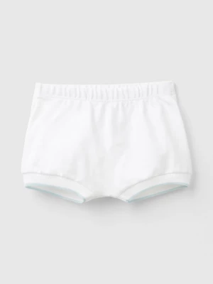 Benetton, Stretch Cotton Shorts, size 50, White, Kids United Colors of Benetton