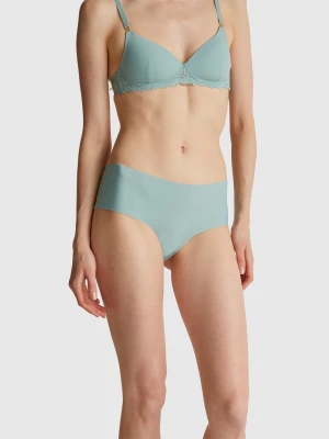 Benetton, Stretch Lace Underwear, Size: XS, Aqua, Women United Colors of Benetton