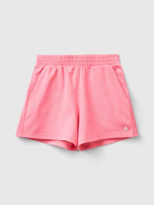 Benetton, Stretch Organic Cotton Shorts, size XL, Pink, Kids United Colors of Benetton
