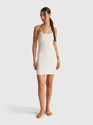 Benetton, Stretch Slip, size XXS, Creamy White, Women United Colors of Benetton