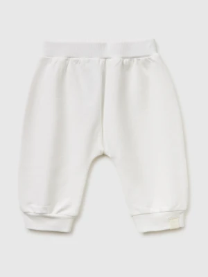 Benetton, Stretch Sweatpants, Size: 82, Creamy White, Kids United Colors of Benetton