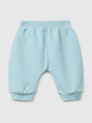 Benetton, Stretch Sweatpants, Size: 82, Sky Blue, Kids United Colors of Benetton