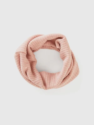 Benetton, Stretch Viscose Blend Neck Warmer, size OS, Pink, Kids United Colors of Benetton