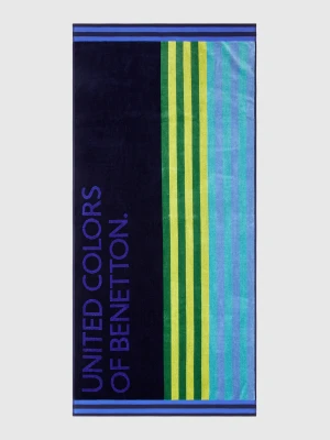 Benetton, Striped Beach Towel, size OS, Multi-color, Kids United Colors of Benetton