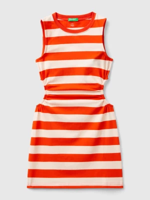 Benetton, Striped Dress With Porthole, size 3XL, Multi-color, Kids United Colors of Benetton