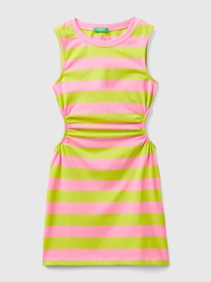Benetton, Striped Dress With Porthole, size S, Multi-color, Kids United Colors of Benetton