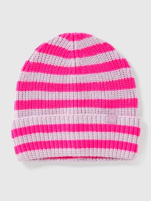 Benetton, Striped Knit Hat, Size: S-L, Kids United Colors of Benetton