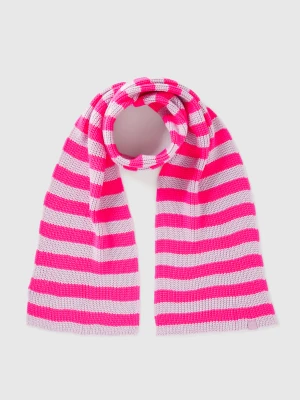 Benetton, Striped Knit Scarf, Size: 122-168, Kids United Colors of Benetton