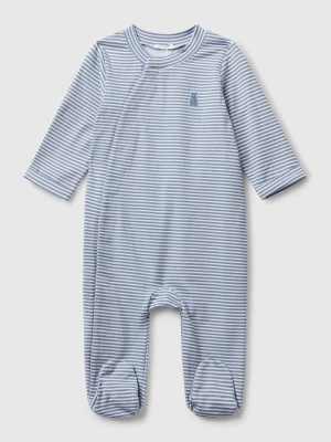 Benetton, Striped Onesie, Bright Blue, Kids United Colors of Benetton