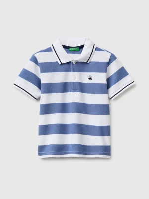 Benetton, Striped Polo, Size: 116, Blue, Kids United Colors of Benetton