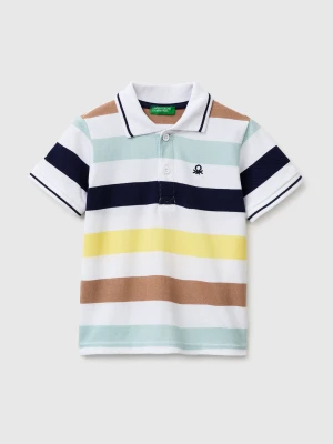 Benetton, Striped Polo, Size: 116, Multi-color, Kids United Colors of Benetton