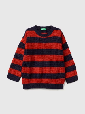 Benetton, Striped Sweater, Size: 116, Dark Blue, Kids United Colors of Benetton