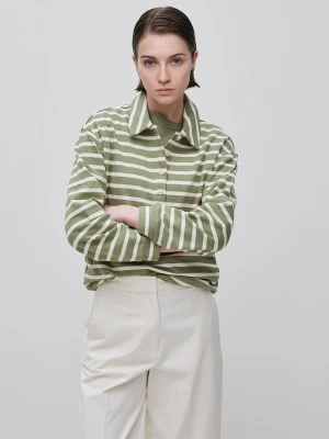 Benetton, Striped Sweatshirt Polo Shirt, Size: XXS, Women United Colors of Benetton