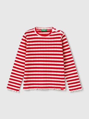 Benetton, Striped T-shirt, size 116, Red, Kids United Colors of Benetton