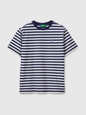Benetton, Striped T-shirt, Size: XL, Dark Blue, Kids United Colors of Benetton