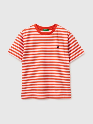 Benetton, Striped T-shirt, Size: XL, Red, Kids United Colors of Benetton