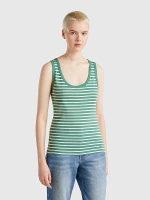 Benetton, Striped Tank Top In 100% Cotton, size XXS, , Women United Colors of Benetton