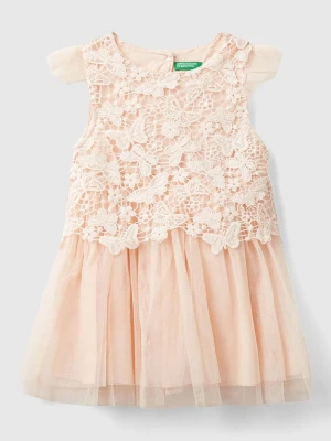 Benetton Sukienka w kolorze jasnoróżowym rozmiar: 90