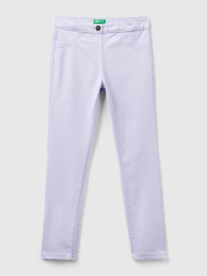 Benetton, Super Skinny Trousers, size 2XL, Lilac, Kids United Colors of Benetton