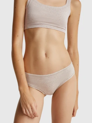 Benetton, Super Stretch Cotton Underwear, size XS-S, Creamy White, Women United Colors of Benetton
