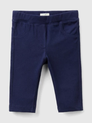 Benetton, Super Stretch Jeggings, size 68, Dark Blue, Kids United Colors of Benetton