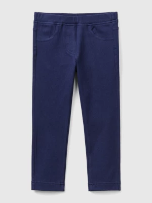 Benetton, Super Stretch Sweatpants, size 104, Dark Blue, Kids United Colors of Benetton