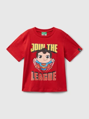 Benetton, Superman ©&™ Dc Comics T-shirt, Size: 98, Red, Kids United Colors of Benetton