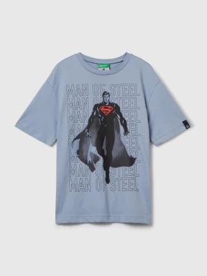 Benetton, Superman ©&™ Dc Comics T-shirt, Size: XL, Light Blue, Kids United Colors of Benetton