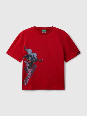 Benetton, Superman ©&™ Dc Comics T-shirt, size XL, Red, Kids United Colors of Benetton