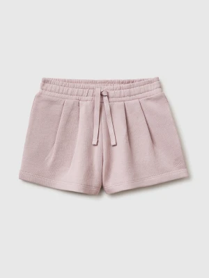 Benetton, Sweat Fabric Shorts, Size: 116, Pink, Kids United Colors of Benetton