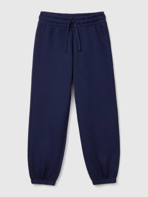 Benetton, Sweat Joggers With Drawstring, size L, Dark Blue, Kids United Colors of Benetton